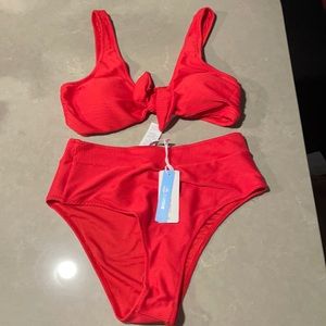 Brand New CUPSHE High-waisted Bikini